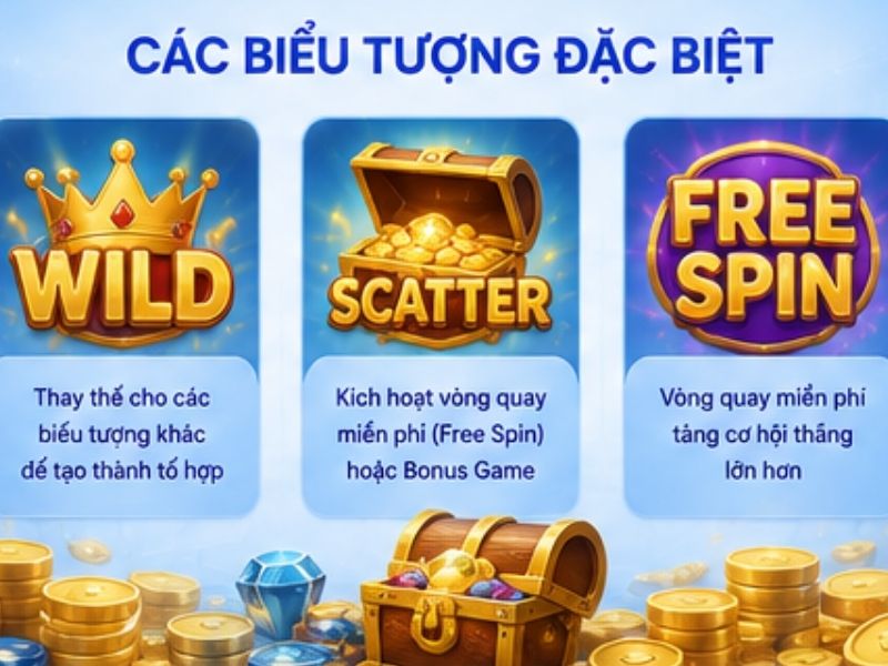 Các biểu tượng đặc biệt trong Nổ Hũ LLWIN