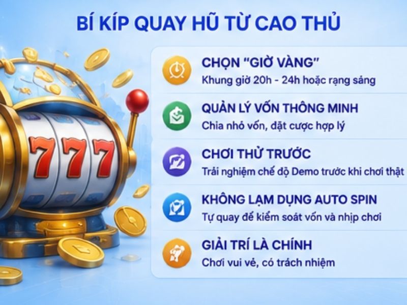 Kinh nghiệm chơi Nổ hũ LLWIN an toàn hơn