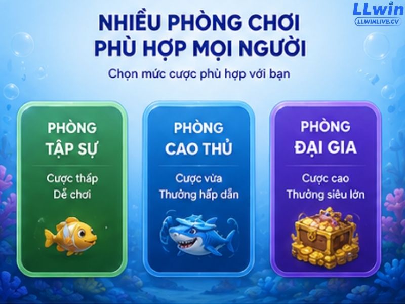 Nhiều Chủ Đề Và Phòng Chơi
