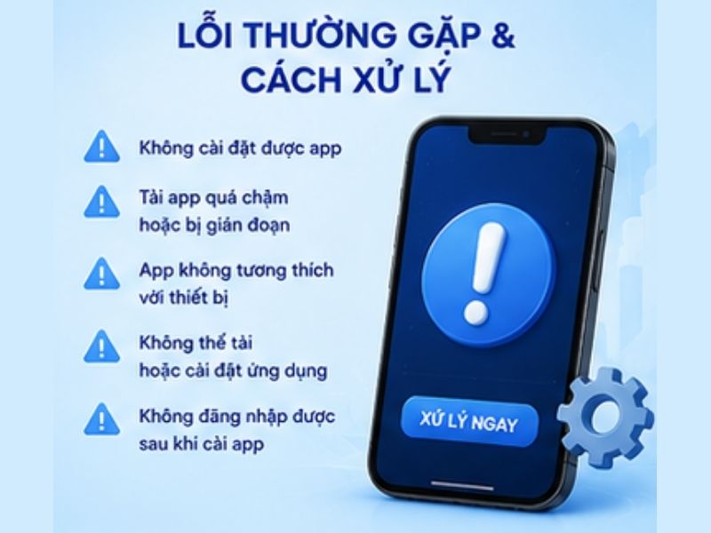 Những Lỗi Thường Gặp Khi Tải App LLWIN Và Cách Xử Lý