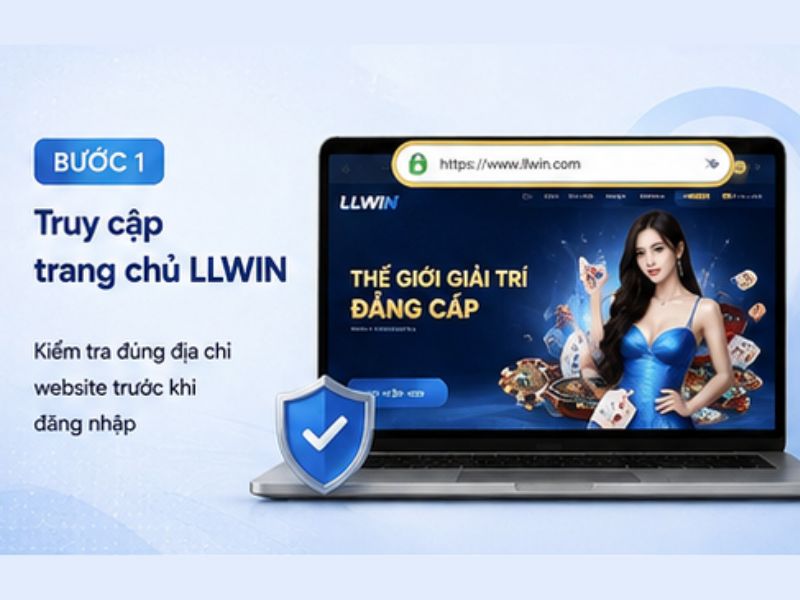 Truy cập trang chủ LLWIN