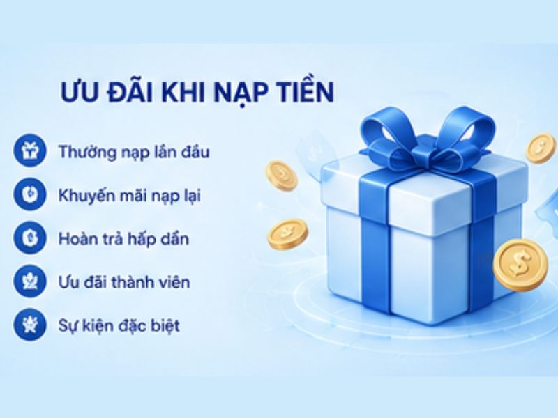 Ưu Đãi Và Khuyến Mãi Khi Nạp Tiền LLWIN