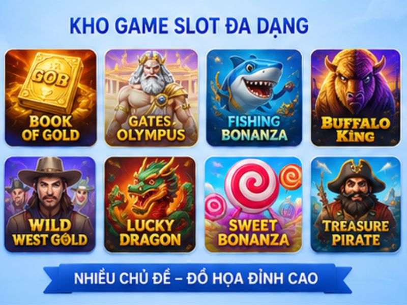 Các Dòng Game Nổ Hũ Phổ Biến Tại LLWIN