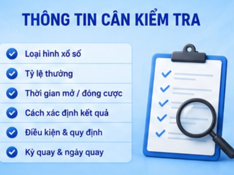 Cách kiểm tra thông tin xổ số trên LLWIN