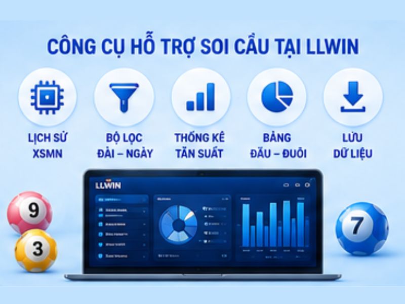 Công cụ hỗ trợ soi cầu XSMN LLWIN