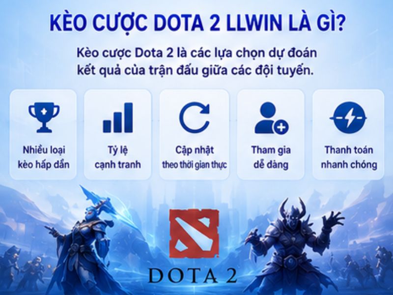 Kèo Cược Dota 2 LLWIN Là Gì?