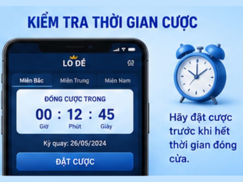 Kiểm tra thời gian giao dịch