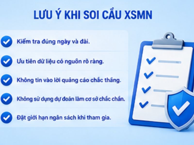 Lưu ý khi tham khảo soi cầu XSMN LLWIN
