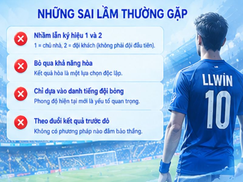 Những Sai Lầm Thường Gặp Khi Theo Dõi Kèo Châu Âu
