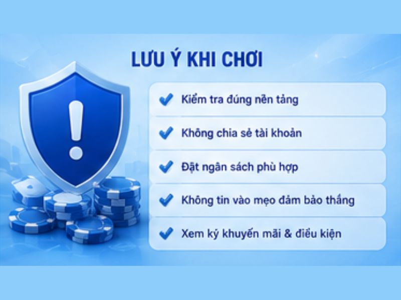 Những lưu ý khi chơi Xóc Đĩa Đổi Thưởng LLWIN
