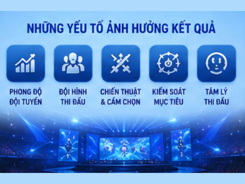Những yếu tố ảnh hưởng đến trận đấu Liên Quân